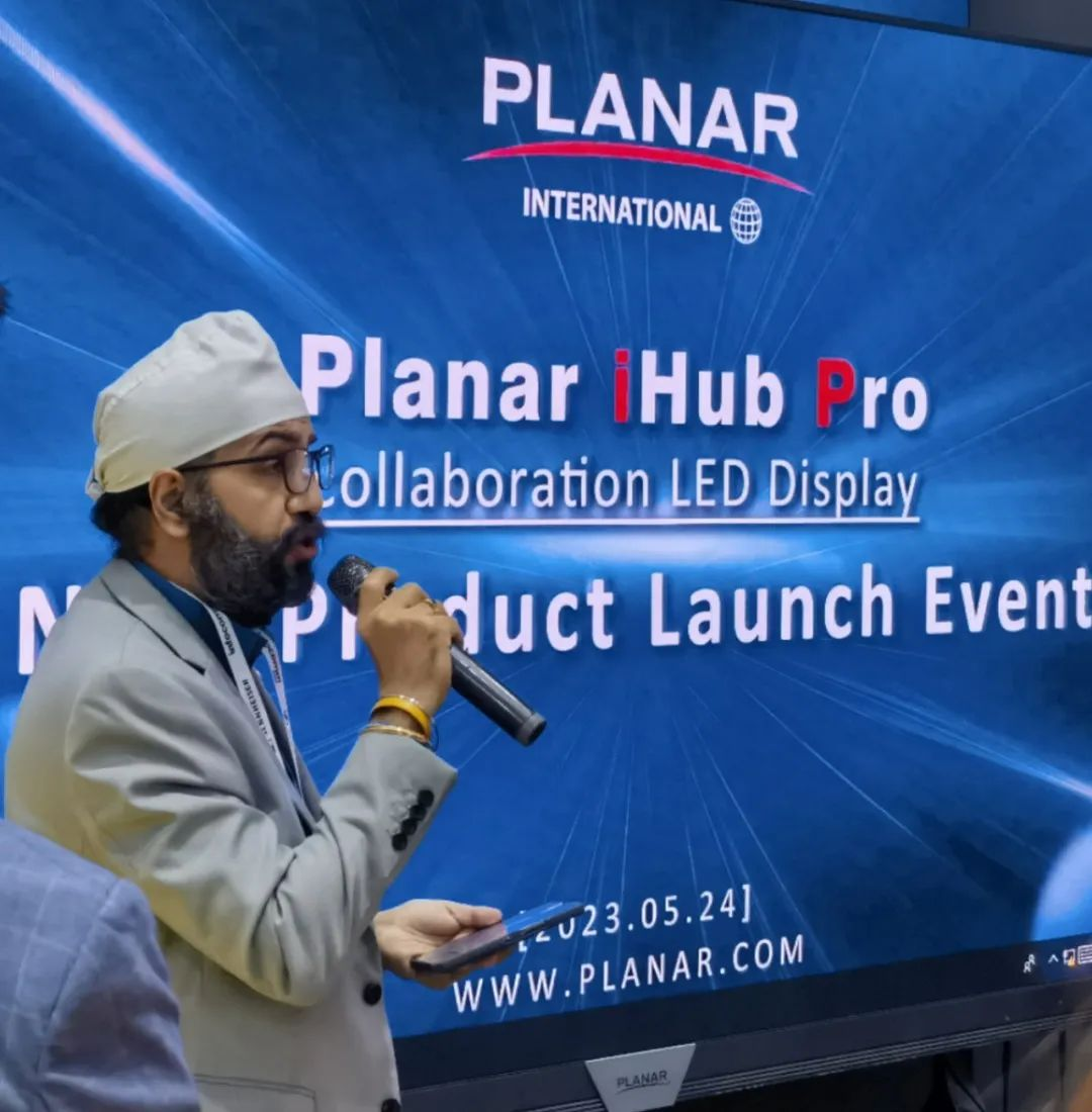 InfoComm Asia | 尊龙(中国)时凯Planar全球首发第四代Micro LED智能一体机