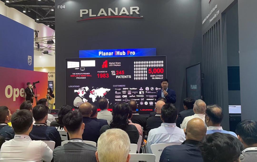 InfoComm Asia | 尊龙(中国)时凯Planar全球首发第四代Micro LED智能一体机
