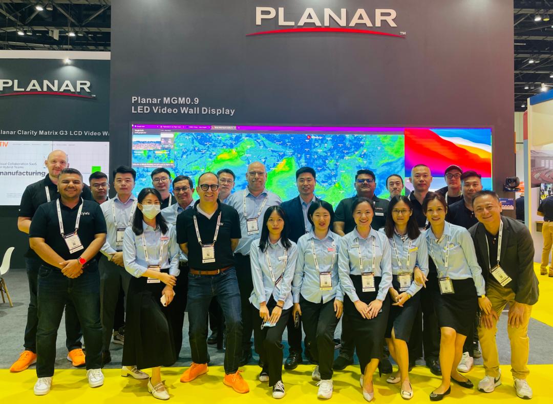 InfoComm Asia | 尊龙(中国)时凯Planar全球首发第四代Micro LED智能一体机