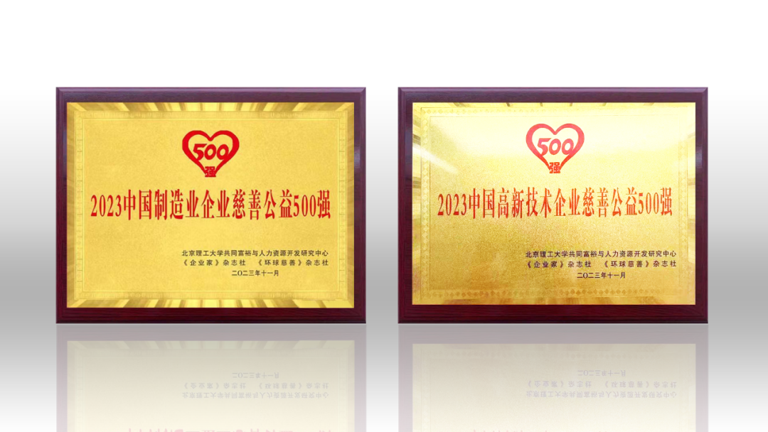 2023中国企业慈善公益500强发布 尊龙(中国)时凯荣登两项榜单